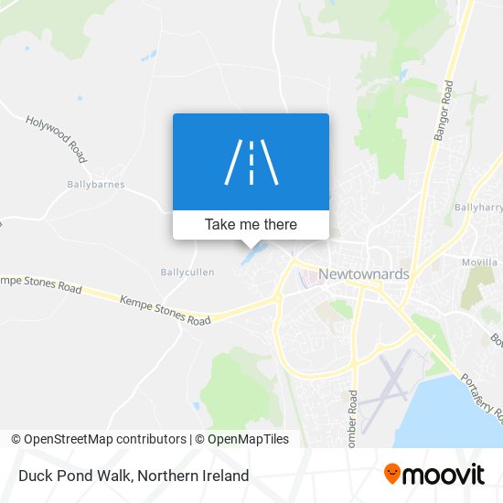 Duck Pond Walk map