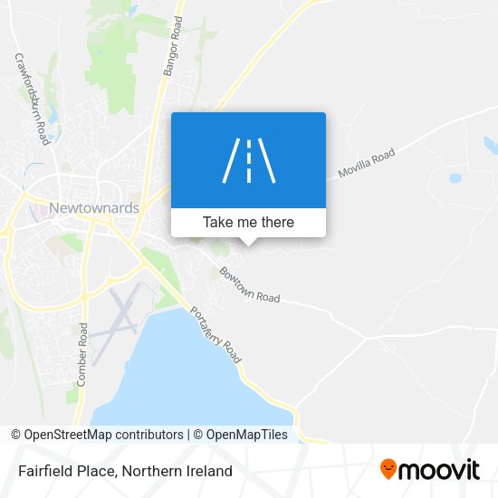 Fairfield Place map