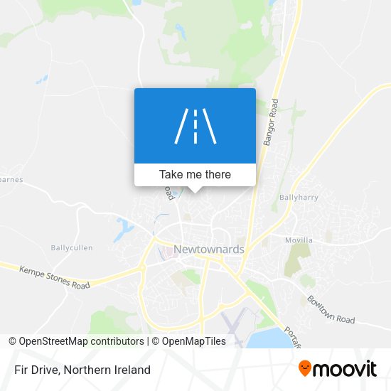 Fir Drive map