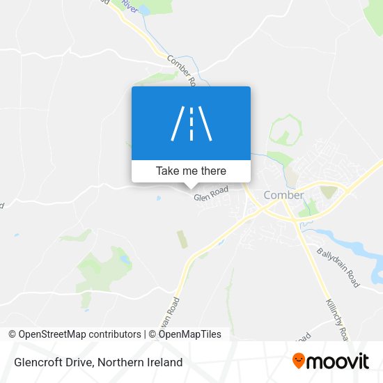 Glencroft Drive map