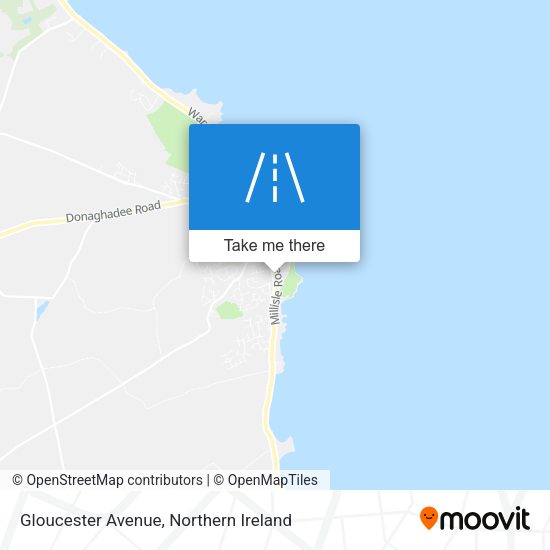 Gloucester Avenue map
