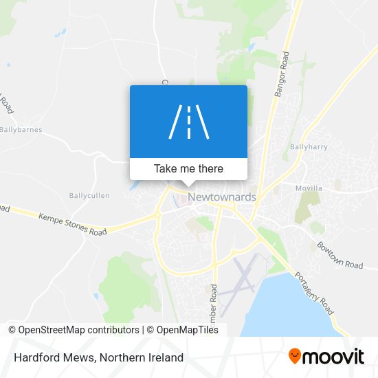 Hardford Mews map