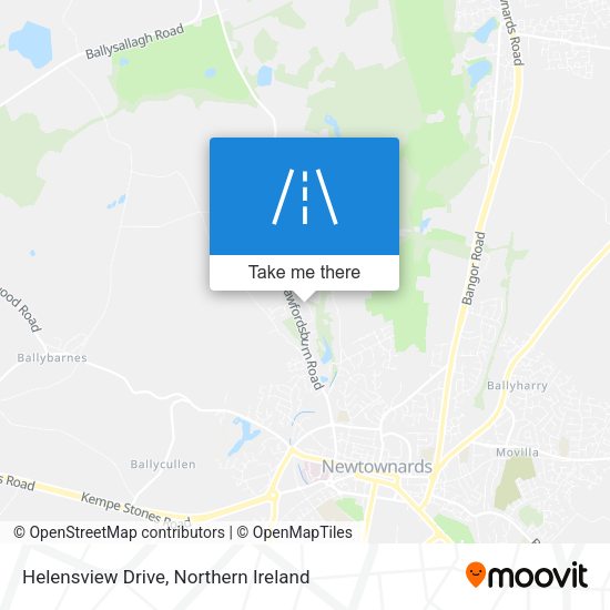 Helensview Drive map