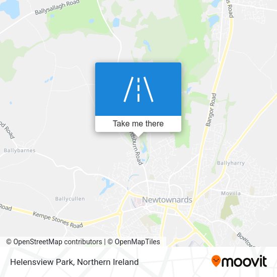 Helensview Park map