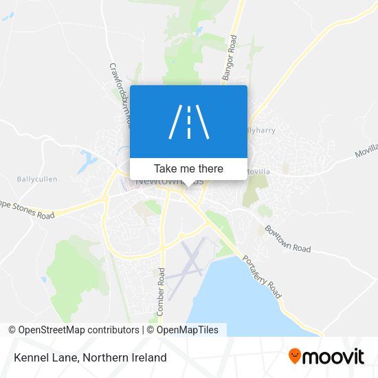 Kennel Lane map