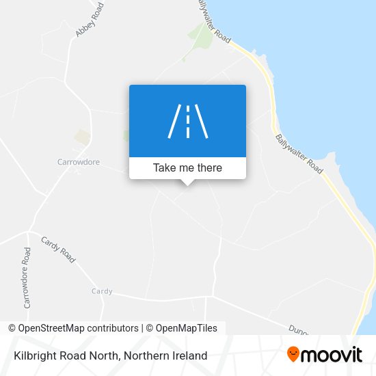 Kilbright Road North map