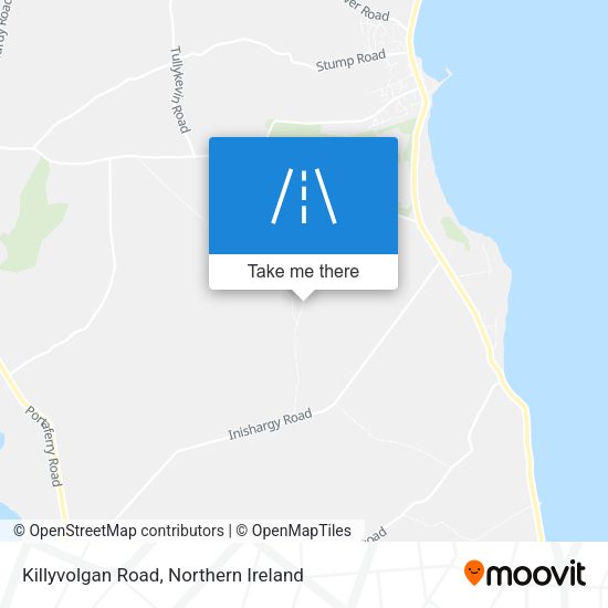 Killyvolgan Road map
