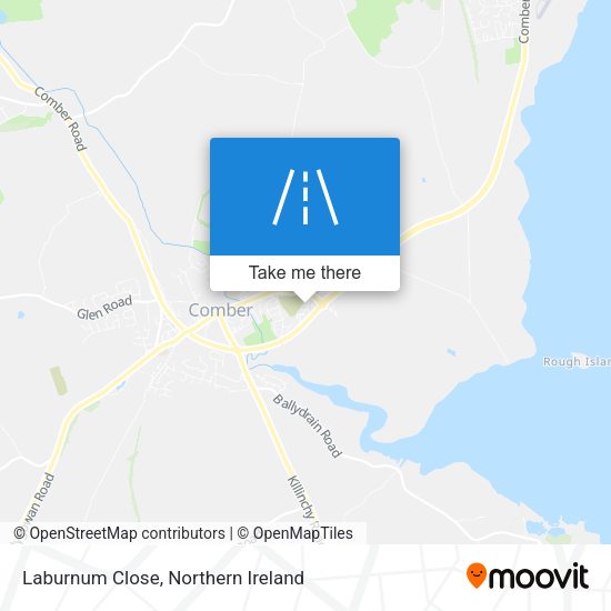 Laburnum Close map