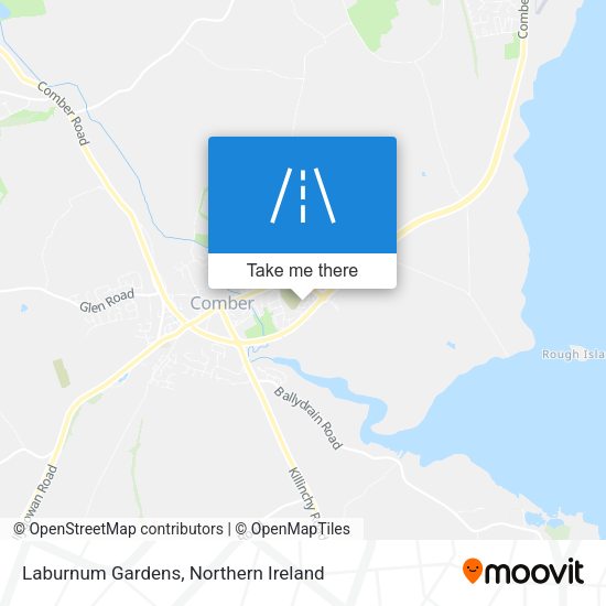 Laburnum Gardens map