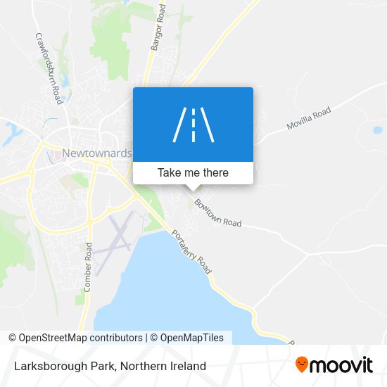 Larksborough Park map