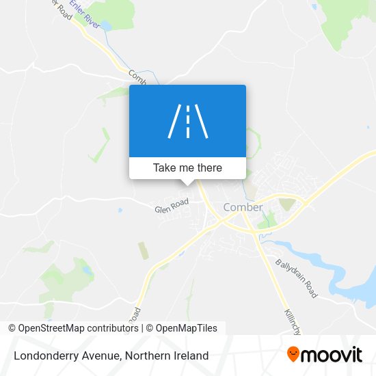 Londonderry Avenue map