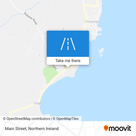Main Street map