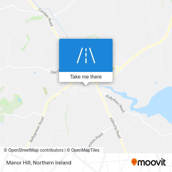 Manor Hill map