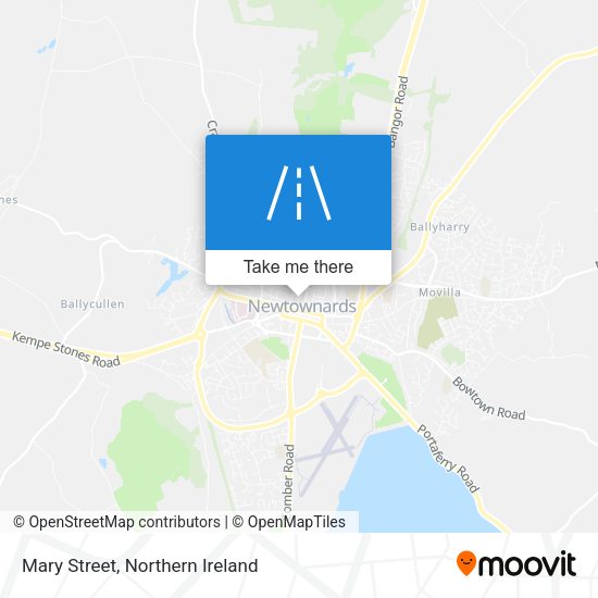 Mary Street map