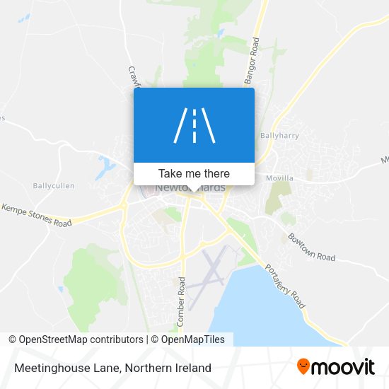 Meetinghouse Lane map