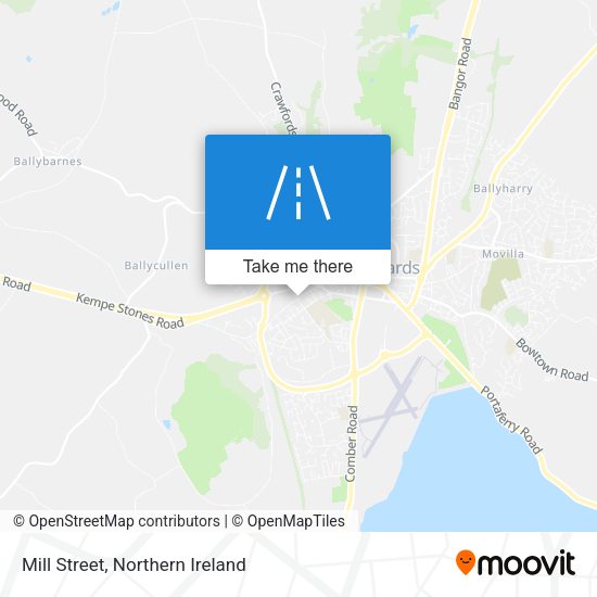 Mill Street map