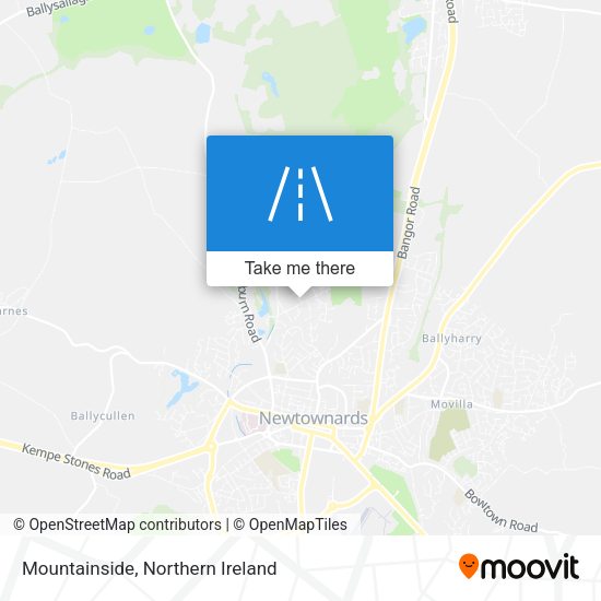 Mountainside map