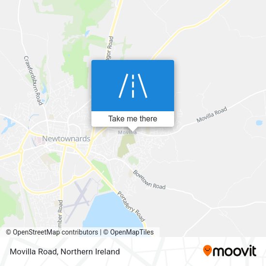 Movilla Road map