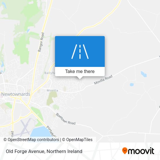 Old Forge Avenue map