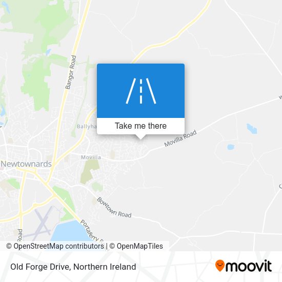 Old Forge Drive map