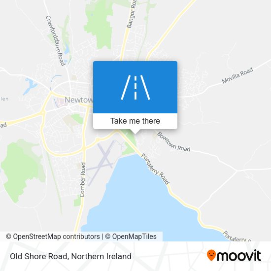 Old Shore Road map