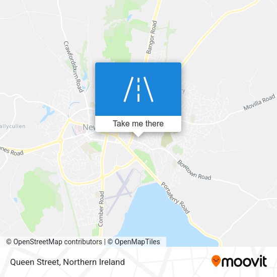 Queen Street map