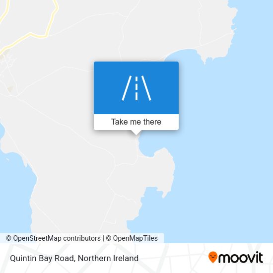 Quintin Bay Road map
