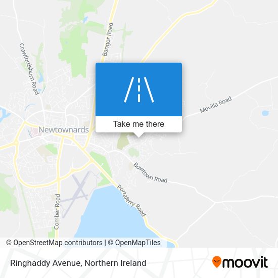 Ringhaddy Avenue map