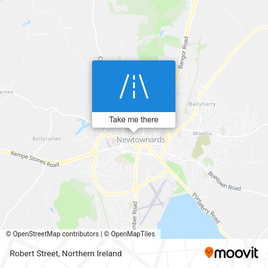 Robert Street map