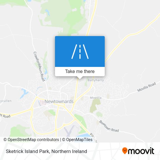 Sketrick Island Park map