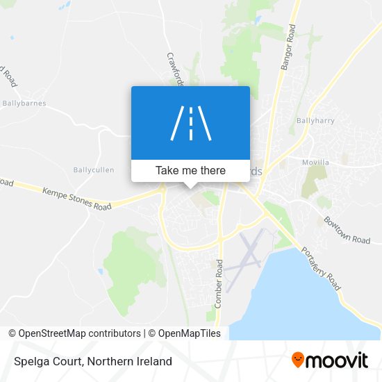 Spelga Court map