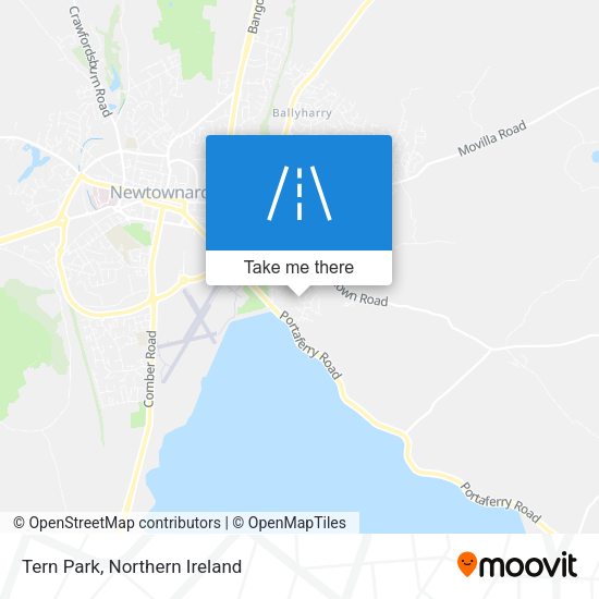 Tern Park map