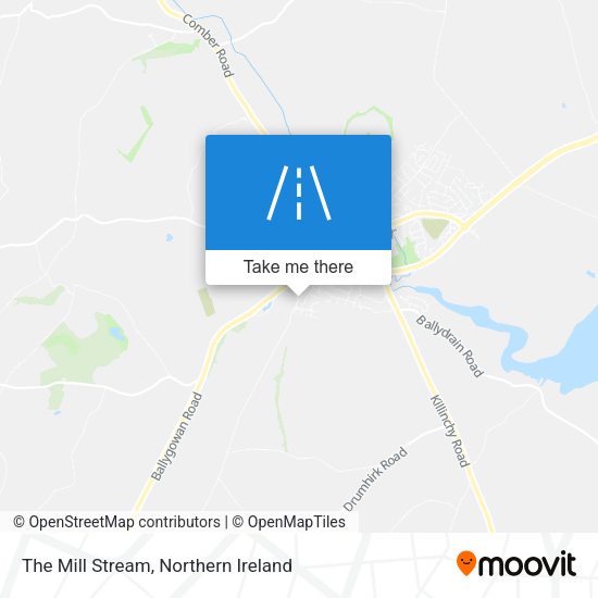 The Mill Stream map