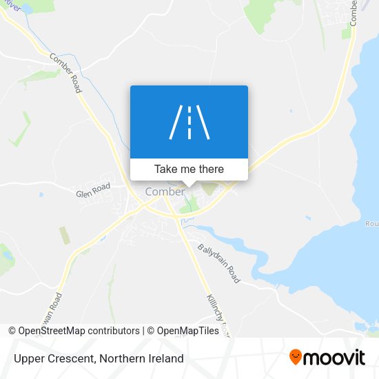 Upper Crescent map