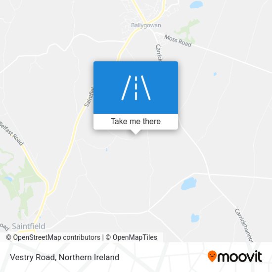 Vestry Road map