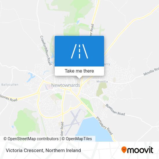 Victoria Crescent map