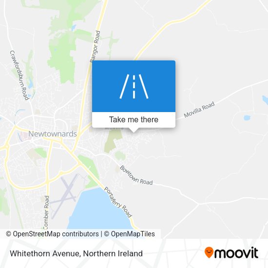 Whitethorn Avenue map
