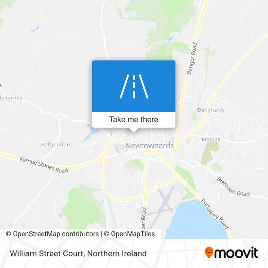 William Street Court map