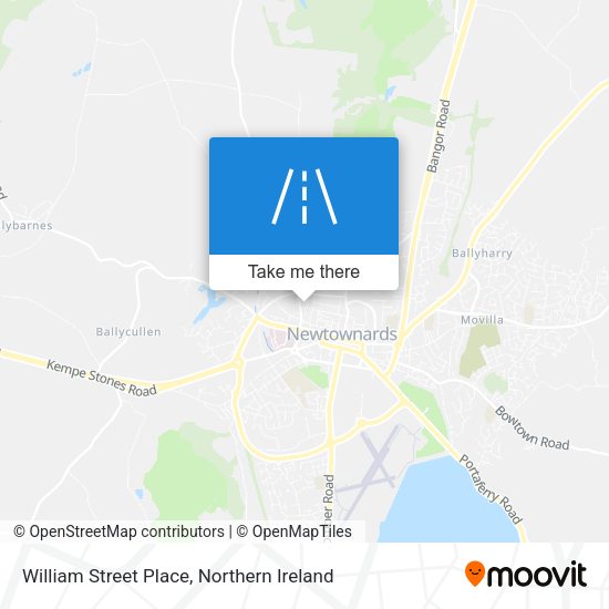 William Street Place map