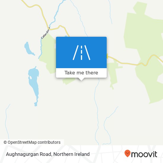 Aughnagurgan Road map