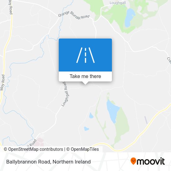 Ballybrannon Road map