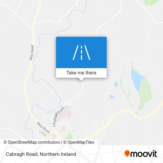 Cabragh Road map