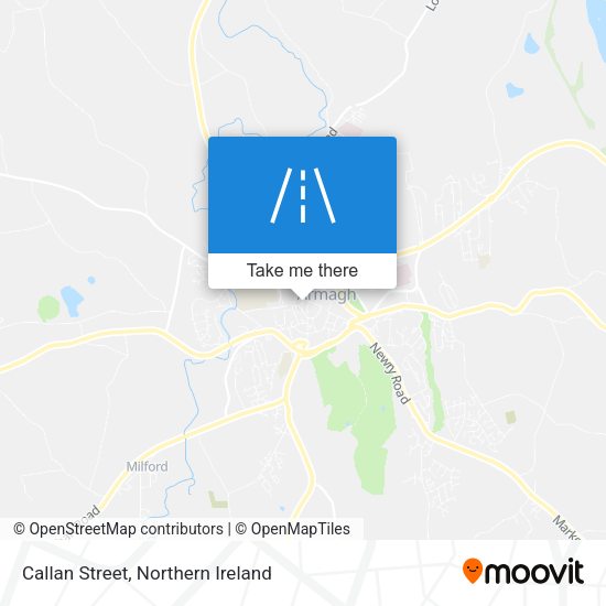 Callan Street map