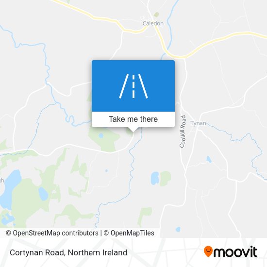 Cortynan Road map