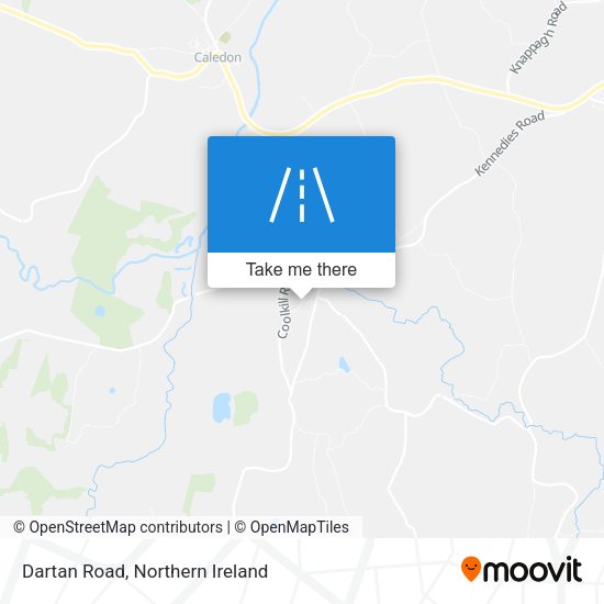 Dartan Road map
