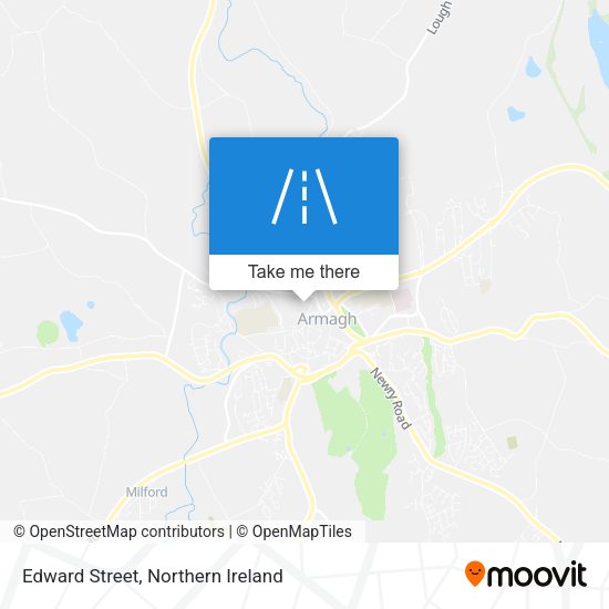 Edward Street map