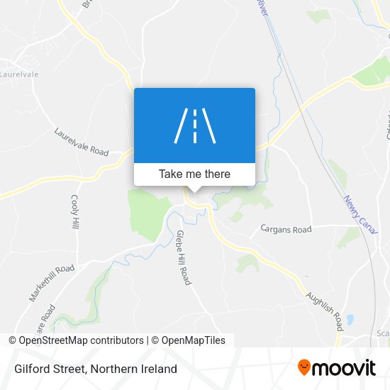 Gilford Street map