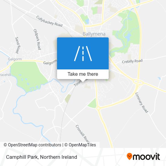 Camphill Park map