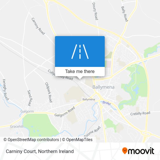 Carniny Court map