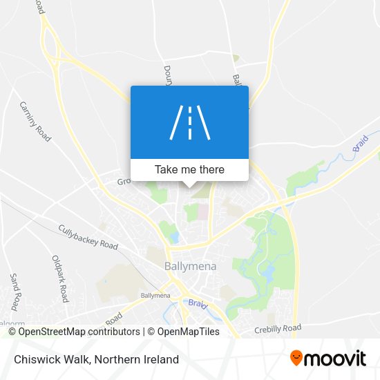 Chiswick Walk map